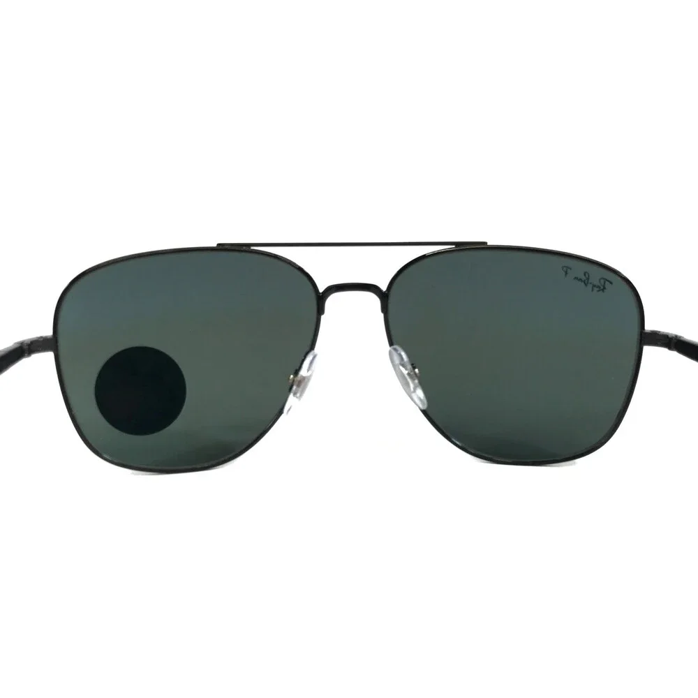 Ray-Ban Sunglasses RB3683 002/58 Black Aviator Frames with Gray Polarized 56 mm